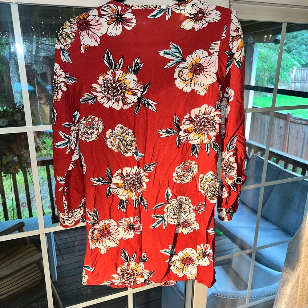 Roxy Multicolor Floral Dress - Picture 5 of 11